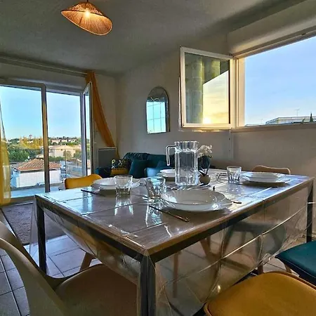 L'évasion Carcassonnais Avec Terrasse 2 Places De Parking Privée Apartamento Carcasona