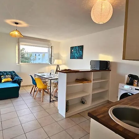 L'évasion Carcassonnais Avec Terrasse 2 Places De Parking Privée Apartamento *
