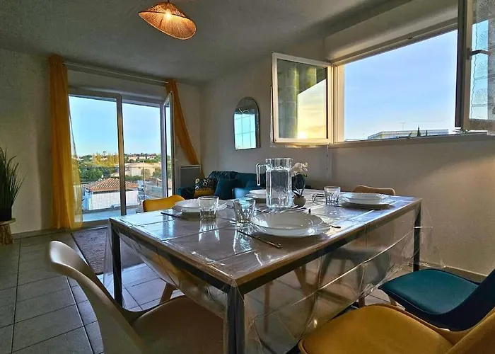 L'evasion Carcassonnais Avec Terrasse 2 Places De Parking Privee Daire Carcassonne