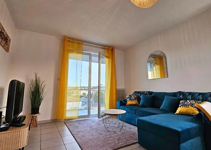 Daire L'evasion Carcassonnais Avec Terrasse 2 Places De Parking Privee Carcassonne