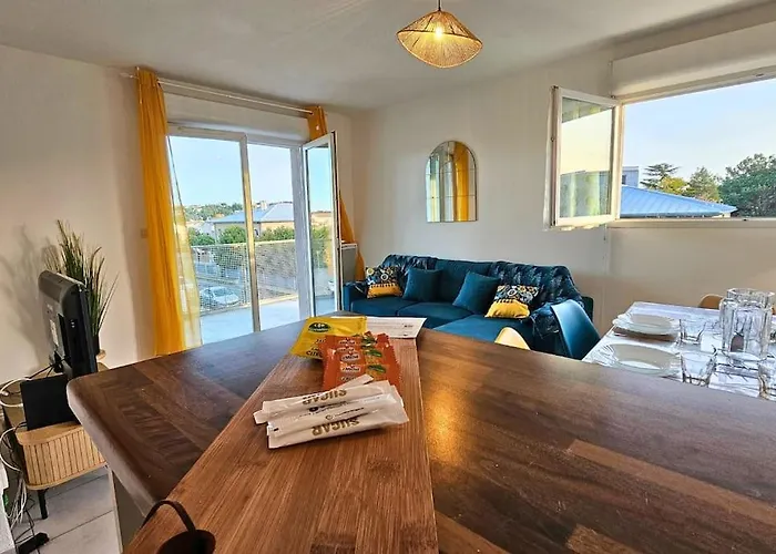 L'evasion Carcassonnais Avec Terrasse 2 Places De Parking Privee Daire *